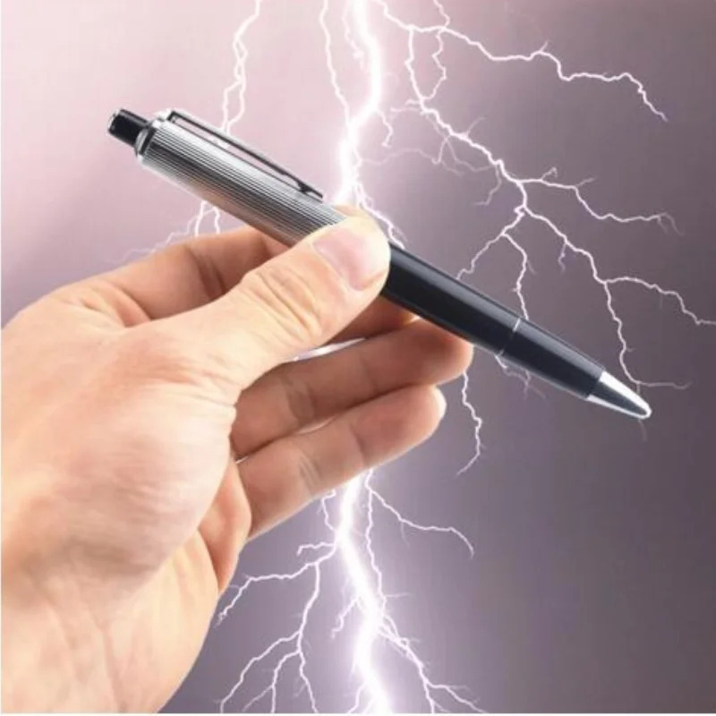 Shock Pen Prank Toy - 11L@1個入り。クリエイティブな電気ショックペンおもちゃ。実用的なガジェット。ジョークグッズ。面白いいたずらグッズ。ユニークなプレゼント。友人への最高の贈り物。