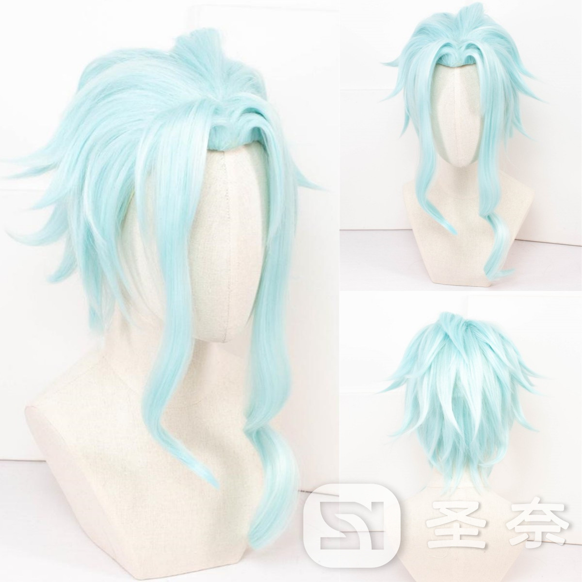 原神インパクト ドットーレ ファトゥイ ハービンガー コスプ - Anime Cosplay Wig Heat Resistant のレビューと価格