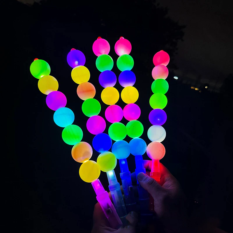 1 個 LED 光るカラフルなシュガーガード蛍光スティックグ - Glow In The Dark Party Glasses のレビューと価格