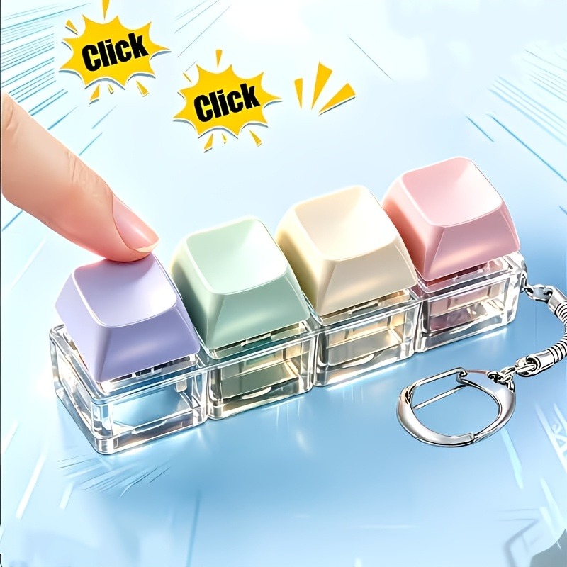 1個入り ストレス解消おもちゃ キーホルダー リラックス効果 - Novelty Gifts のレビューと価格